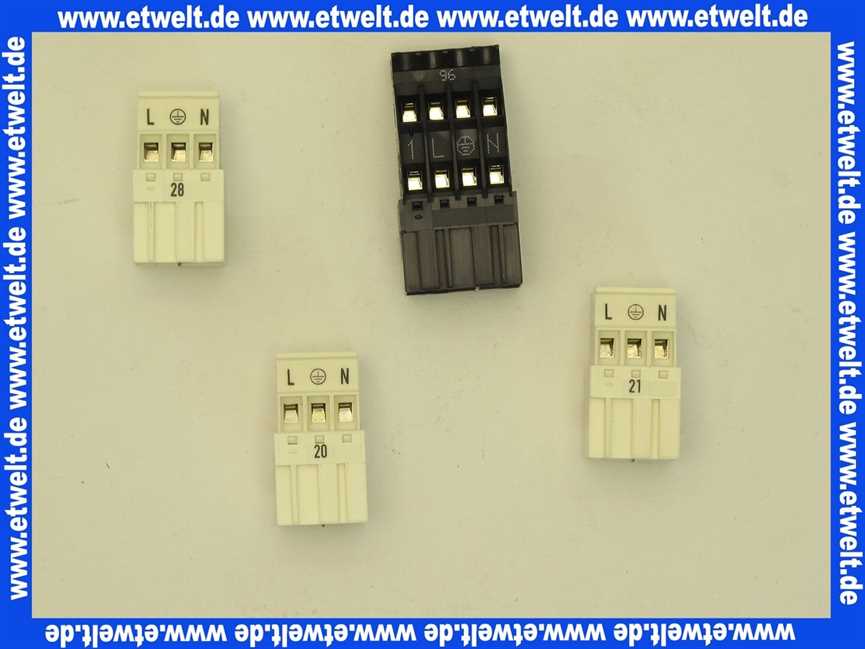 7837105 Viessmann Stecker 20,21,28,96