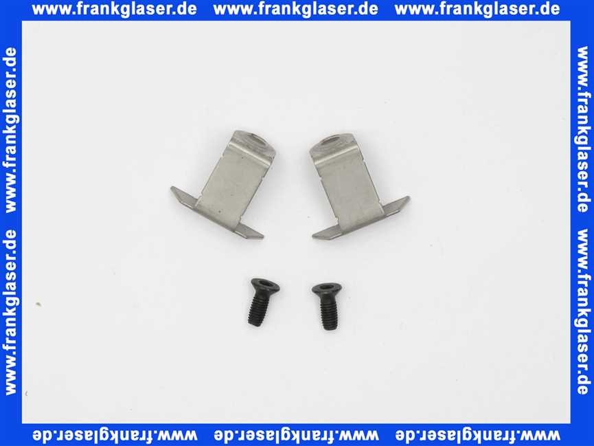 7839449 Viessmann Halteblech Wärmedämmring (2 Stück)