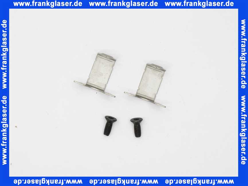 7839449 Viessmann Halteblech Wärmedämmring (2 Stück)