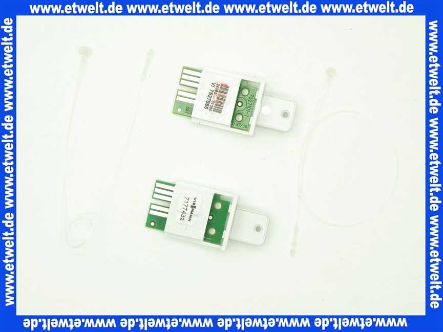 7841205 Viessmann Codierstecker 23F5:0101/23F5:03E1