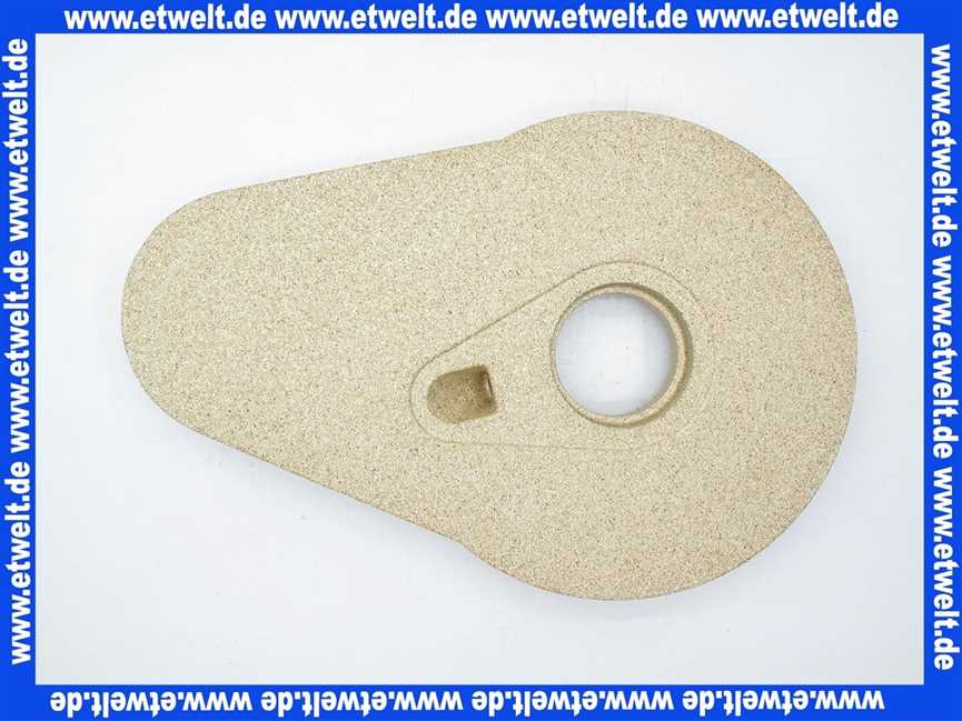 Viessmann Wärmedämmblock für Kesseltür KT 7843161