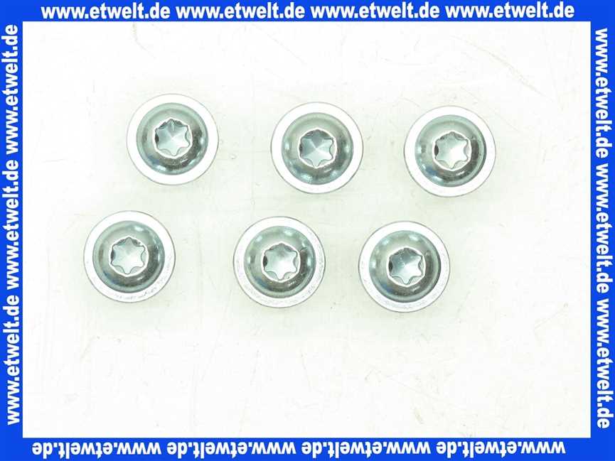 7844909 Viessmann Set Brennerschrauben (6St.)