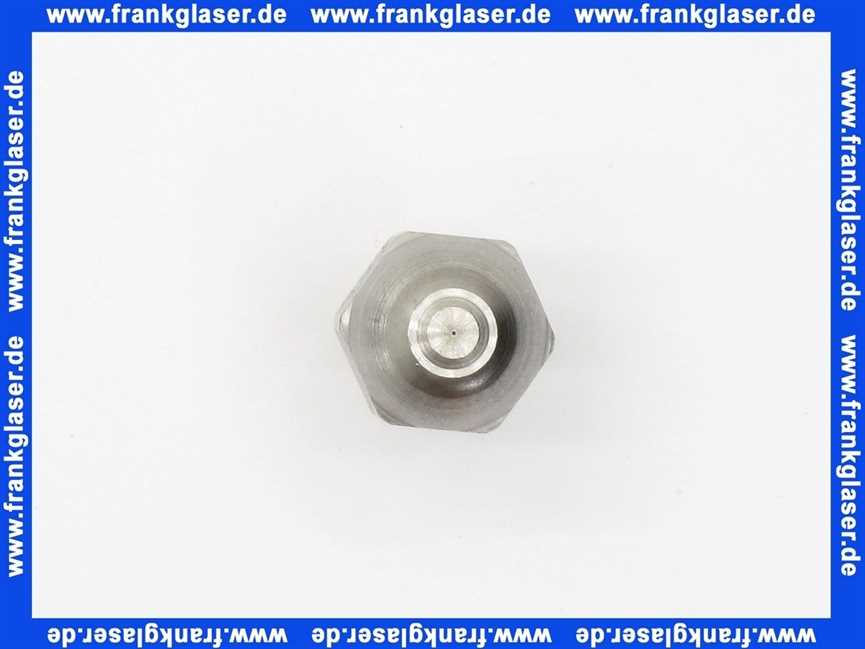9517494 Viessmann Brennerdüse Öldüse Heizöldüse Düse 3,50 Gph 60° S Steinen