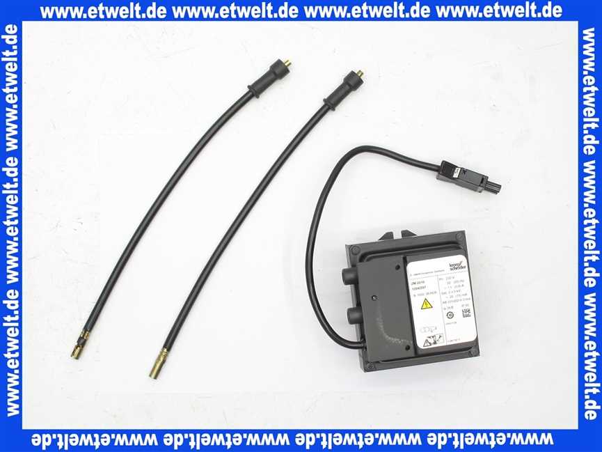 Viessmann Zündtrafo ZM 20/10 mit Zündleitung ZK04463