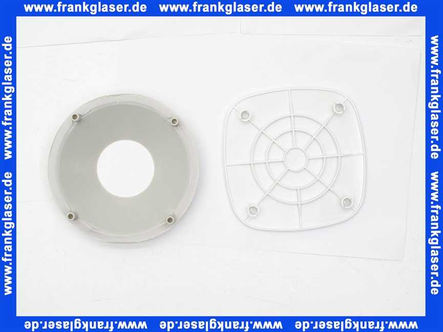 118697310 Vigour Ablaufdeckel white mit Aufnahme für Arcyl- Badewanne weiss