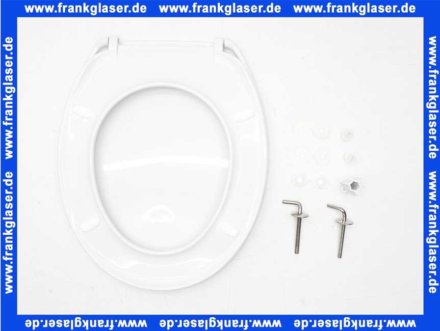511568 VIGOUR WC-Sitz individual 2.0 Thermoplast mit Edelstahlscharniere weiss