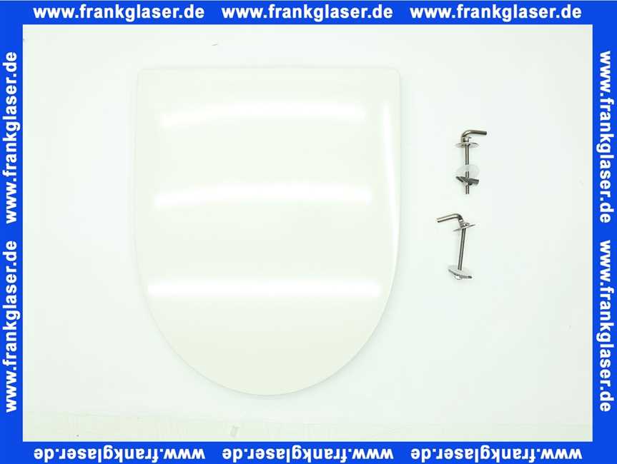 536433 Vigour WC-Sitz derby basic Edelstahlscharnier, weiss