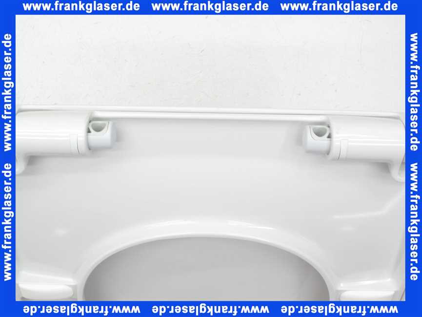 536434 VIGOUR WC-Sitz derby rund m. Edelstahlscharnier abnehmbar mit Absenkautomatik weiss