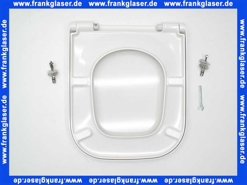 Vigour WC Sitz derby mit Edelstahl-Scharnier abnehmbar (Werkzeug erforderlich) weiss 536441