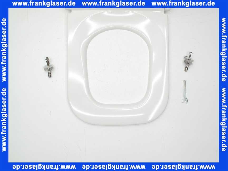 Vigour WC Sitz derby mit Edelstahl-Scharnier abnehmbar (Werkzeug erforderlich) weiss 536441