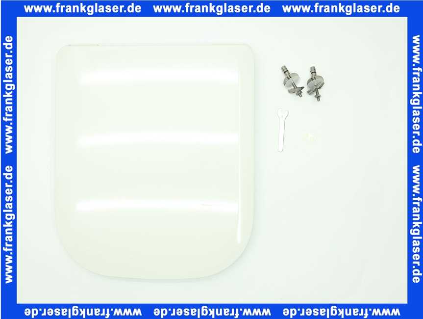 Vigour WC-Sitz derby style Edelstahlscharnier abnehmbar mit Absenkautomatik weiss DESSIAS