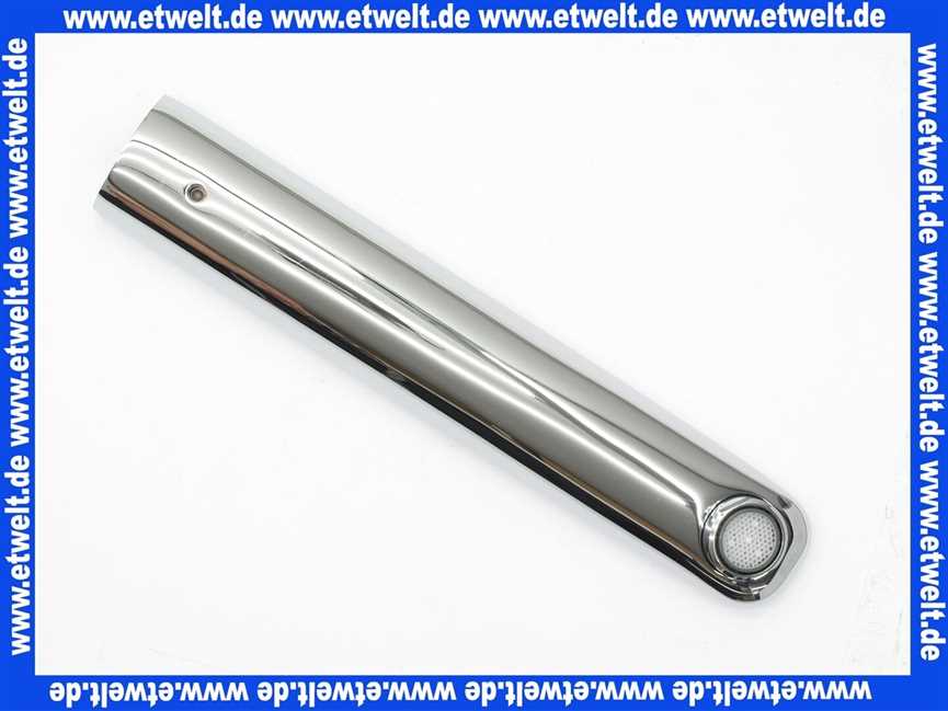 734200543 VIGOUR Auslauf derby/derby style f.Waschtisch Wandarmatur 220mm