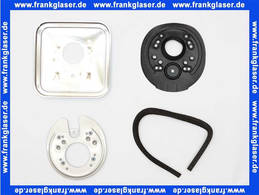 734230543 Vigour Rosette Derby Style für Farbset Badebatterie Chrom