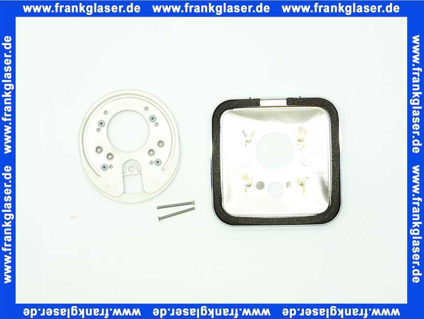 7342605-43 VIGOUR Rosette derby/derby style für Farbset Badebatterie mit integrierter Sicherung