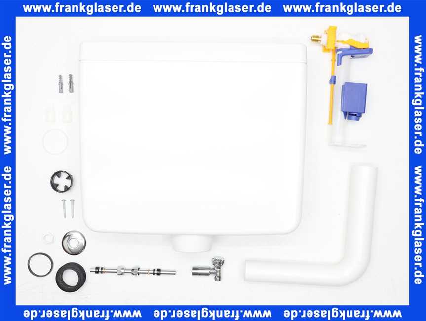 CA02000880915 VIGOUR Spülkasten Comfort, 2 Mengen 6-9 L, Füllventil wassersparend, weiss