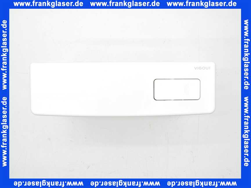 Vigour Spülkasten, Start-Stopp, 6-9L Füllventil wassersparend, weiss