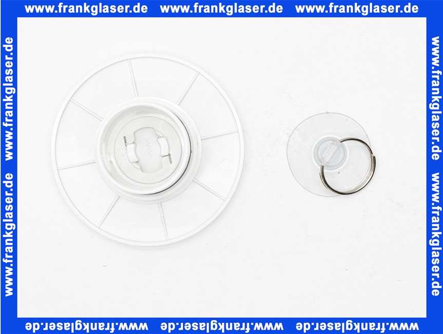 CLU0031 Vigour Clou-Abdeckung derby weiss hochglanz