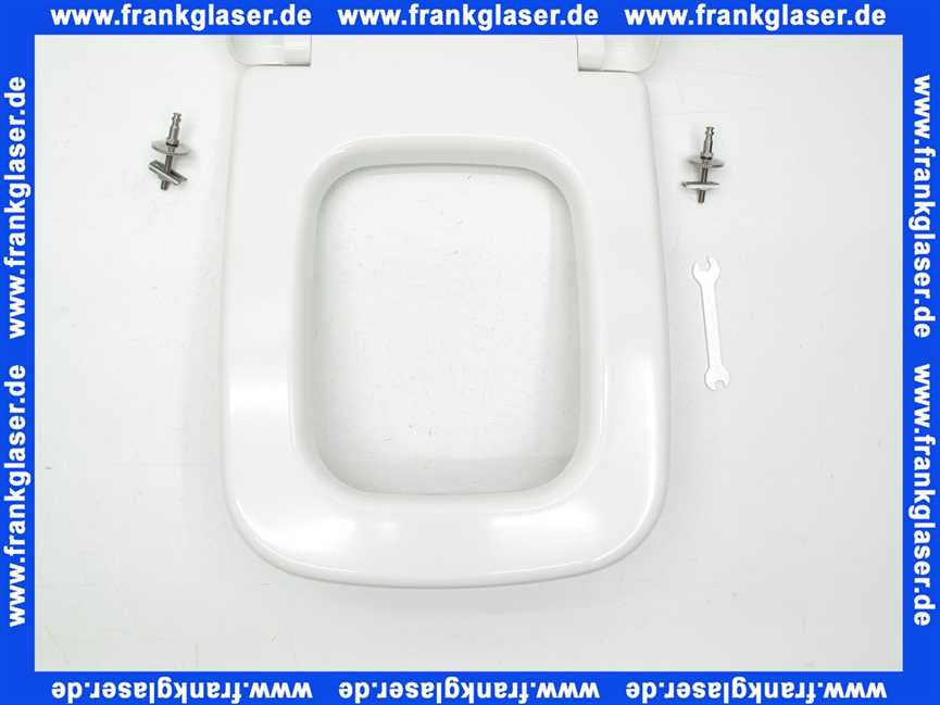 Vigour WC-Sitz white abnehmbare Scharniere Edelstahl mit Absenkautomatik weiss
