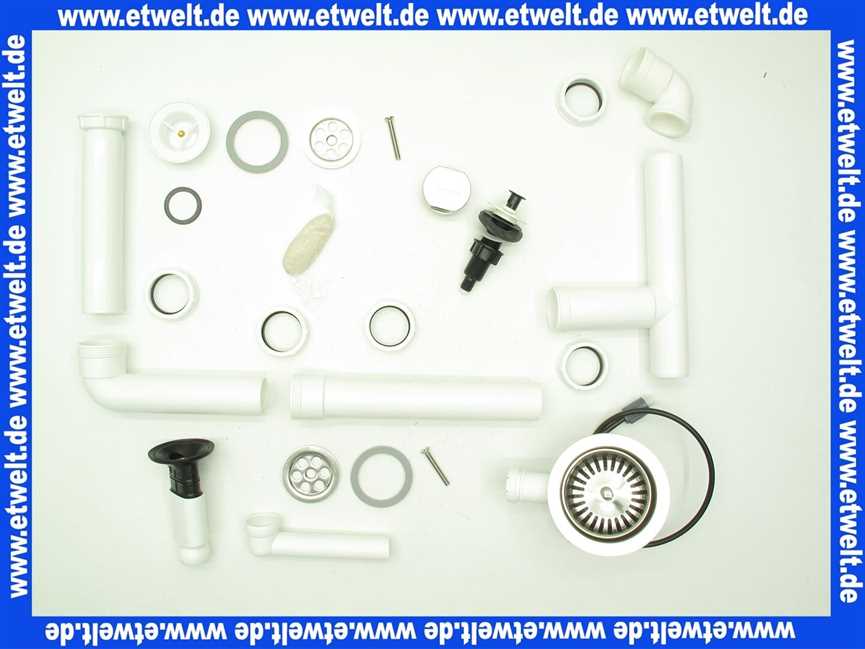 82490061 Ablaufgarnitur zu Spüle Arena-Eck mit Exenter