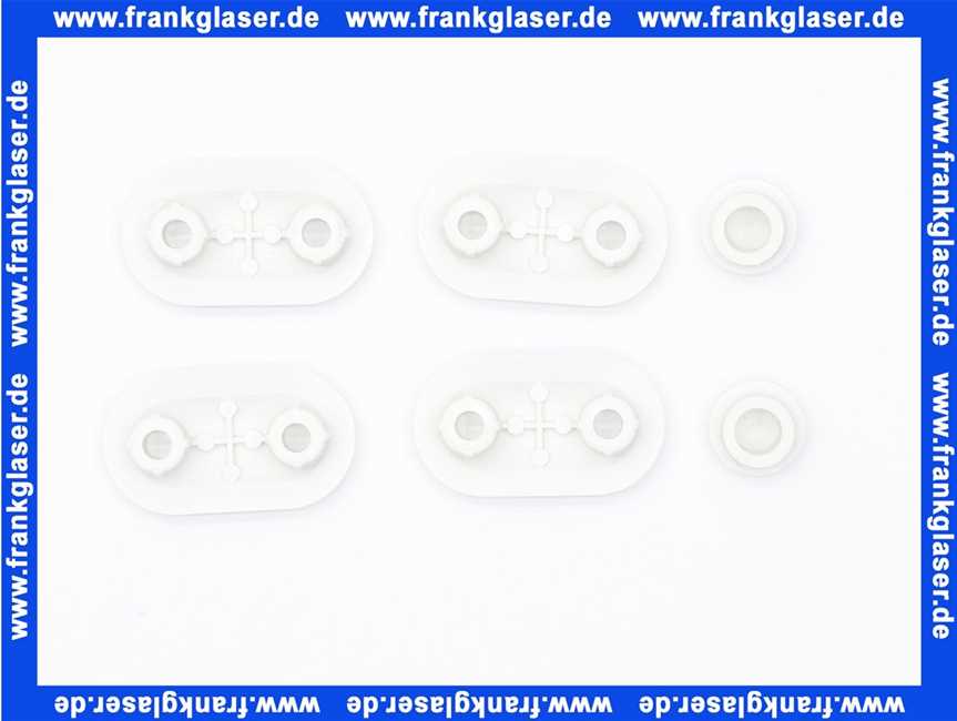 92208100 Villeroy & Boch Puffer Satz für Sitz und Deckel in weiß