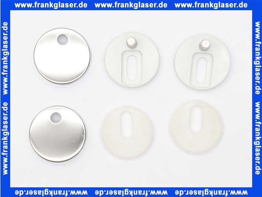 313669 Vitra Scharnier Set mit Edelstahl Kappen