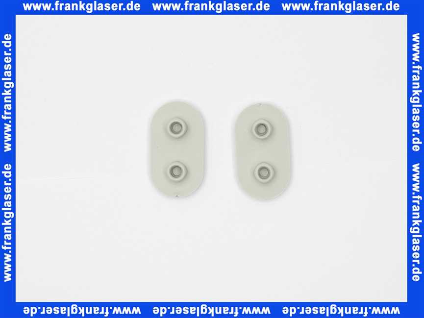 Vitra Puffer für WC-Sitzring Slim länglich Grau WC-Sitze # 100 + # 102 313962YP1TE