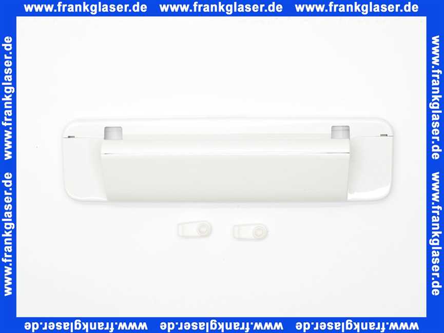 Vitra Abdeckungs-Set Ersatzteil Aquacare Kunststoff Weiß 325180YP1TE