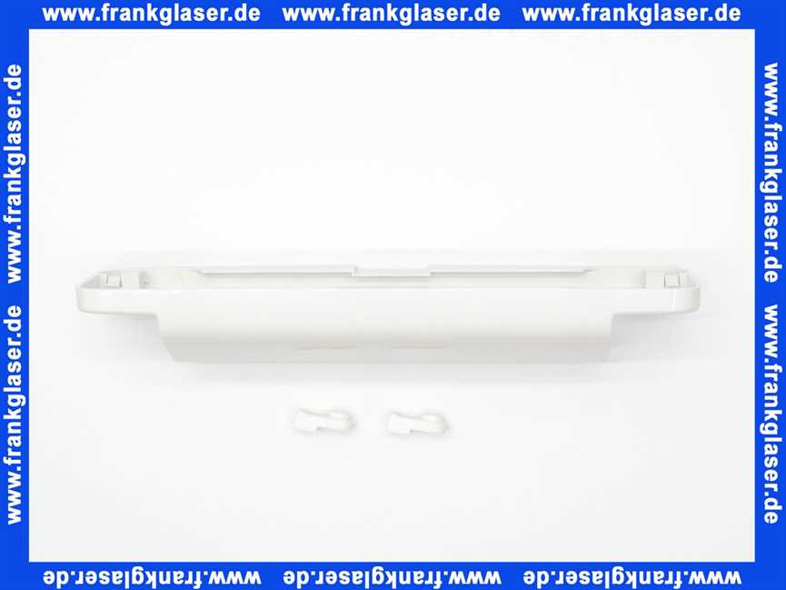 Vitra Abdeckungs-Set Ersatzteil Aquacare Kunststoff Weiß 325180YP1TE