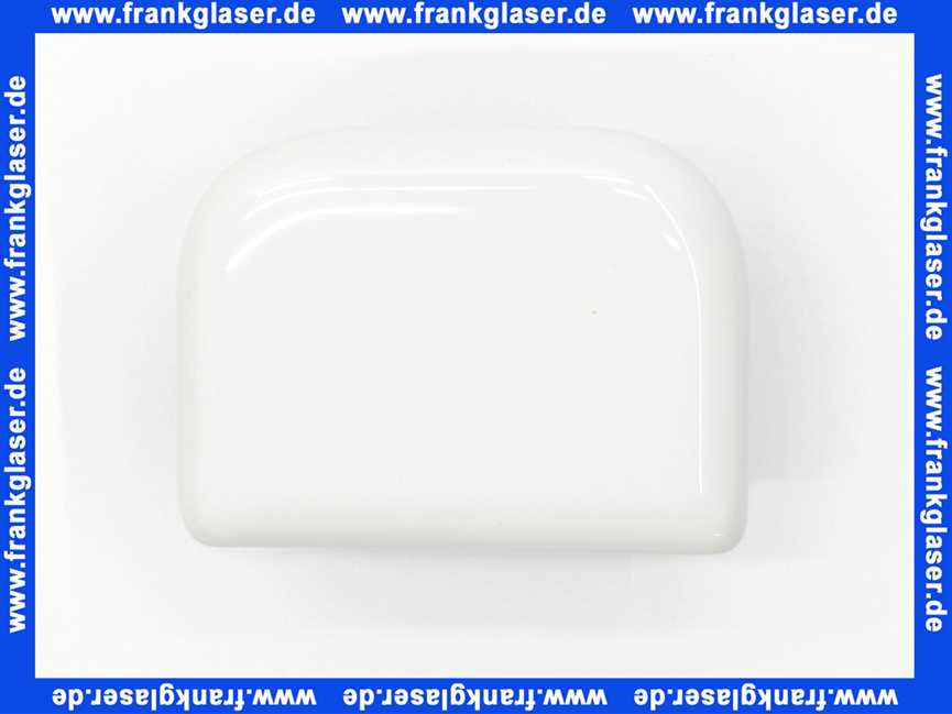 Vitra Spülverteiler Zubehör Keramik Spülaufsatz VitrA Flush 1.0 Weiß HGL 639100YP1TE