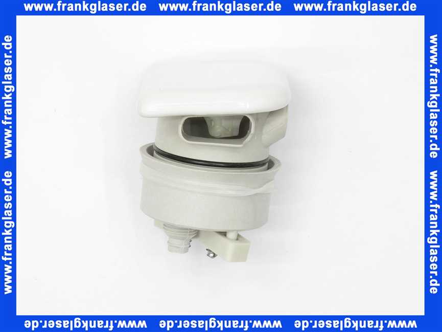 Vitra Spülverteiler Zubehör Keramik Set VitrA Flush 1.0 Weiß HGL 639400YP1TE