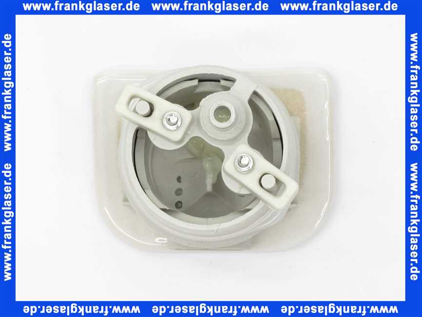 Vitra Spülverteiler Zubehör Keramik Set VitrA Flush 1.0 Weiß HGL 639400YP1TE