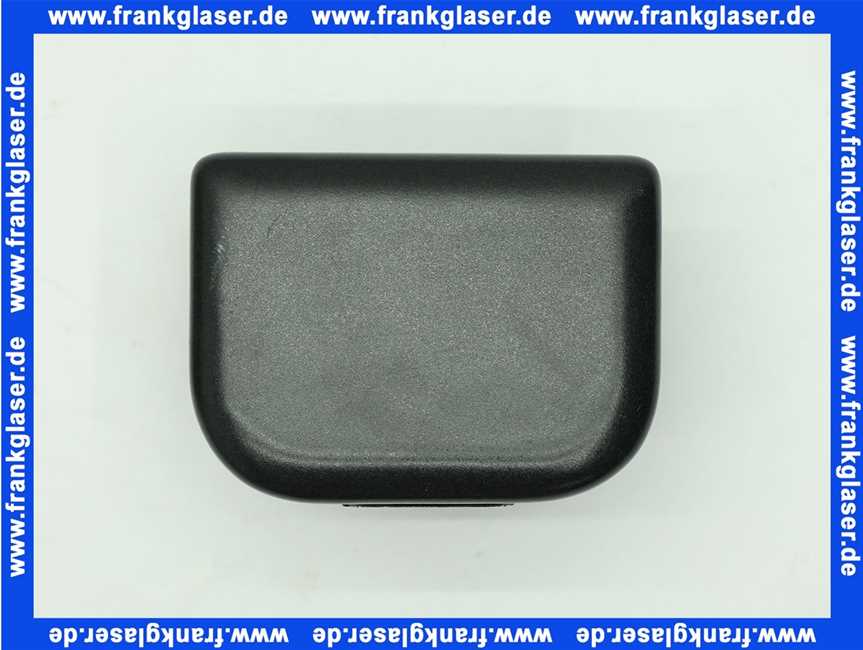 Vitra Zubehör Spülverteiler VitrA Flush 2.0 Keramik Chrom/Schwarz Matt