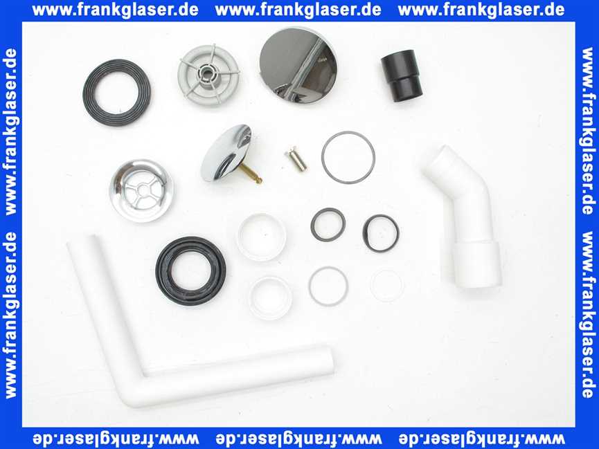 Vitra Ab-/Überlaufgarnitur Multiplex Visign M5 Chrom G101909