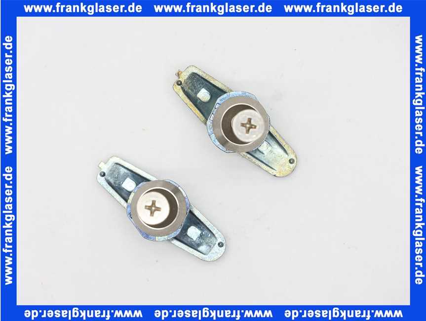 G1200443 2 Stück Vitra Befestigung TPP Kipp-Dübel komplett mit Schraube und Schraubenrosette