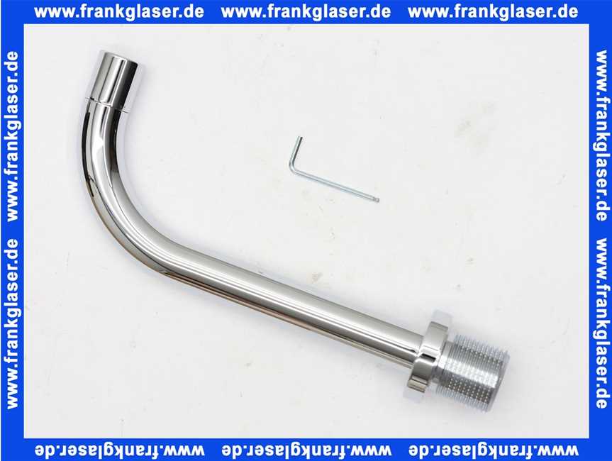 01016 Vola Auslauf 160mm Ausladung chrom