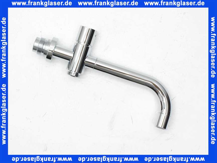 040T216vr19 Vola Wanneneinlauf ohne Handbrause 185mm Muffe alt VR19 chrom