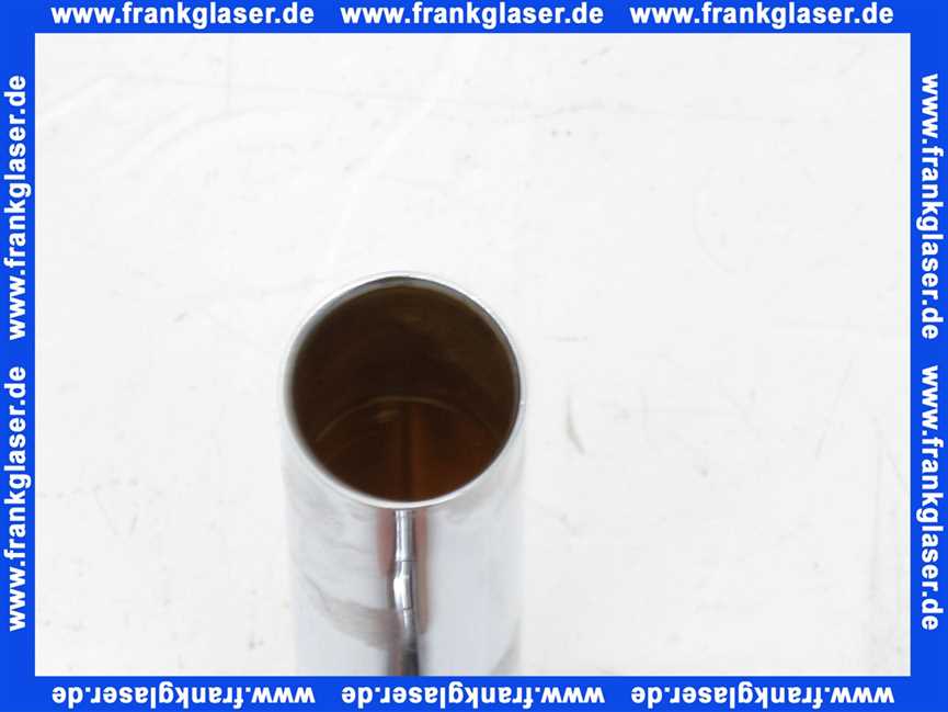 09016 Vola vorderer und hinterer Auslauf verchromt