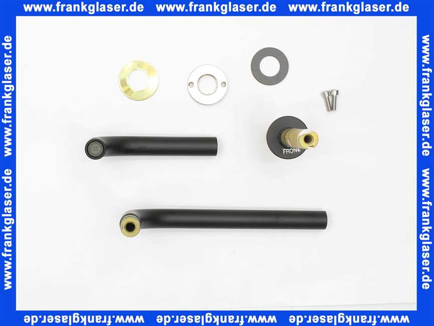 090-27 Vola kompletter Auslauf schwarz matt