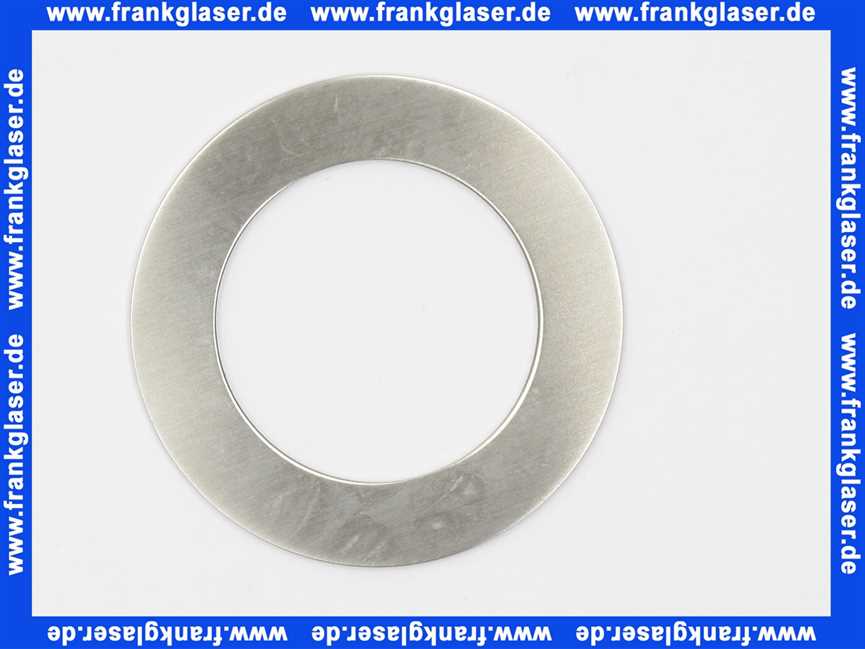 2001EDS Vola Rosette edelstahl