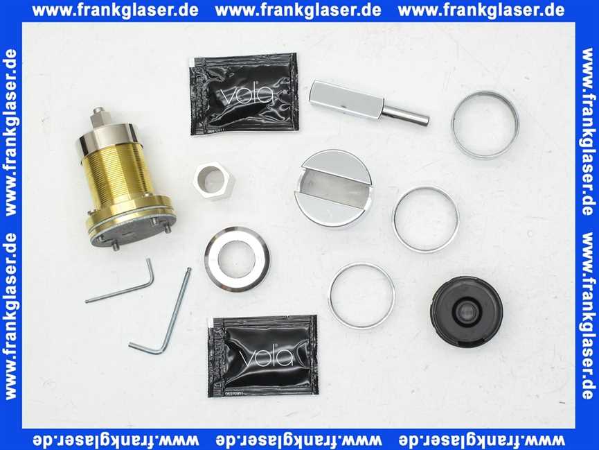 CD-Set Vola Umrüstset inkl. Mischergriff Chrom