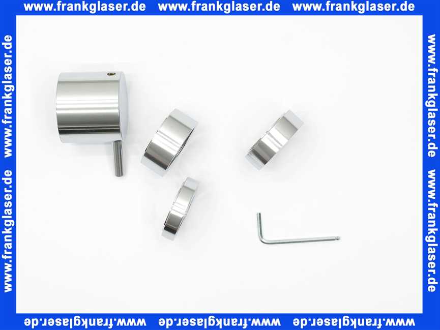 NR24G20 Vola Griff + Pin in Chrom Matt