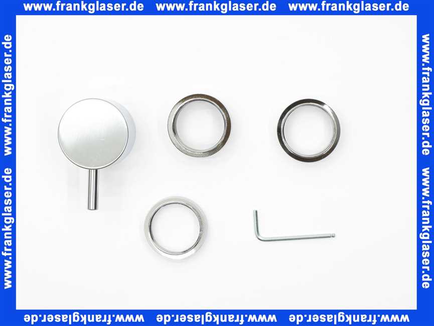 NR24G20 Vola Griff + Pin in Chrom Matt