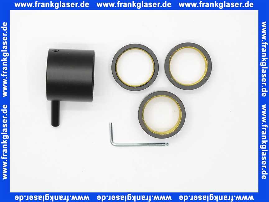 NR24G27 Vola Bedienungsgriff für Umschalter, für Unterputzmischer der Serien 2400 mit Stift, schwarz matt