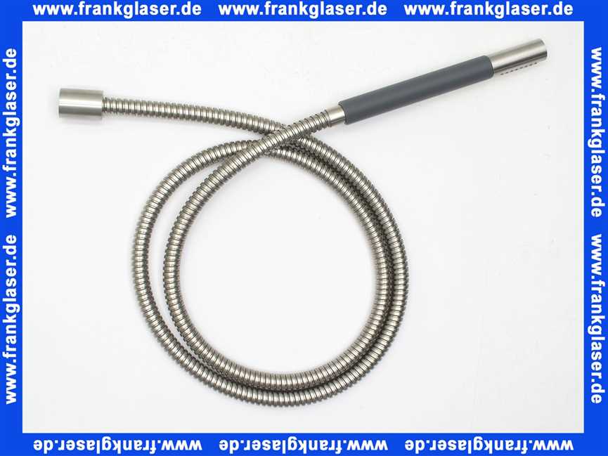 T240 Vola T2-40 Handbrause 1/2 mit Brauseschlauch 150cm Edelstahl