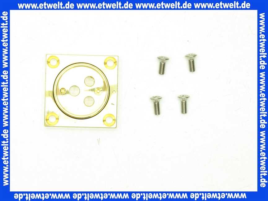 VR1253 Vola Gewindeplatte für Ventilgehäuse