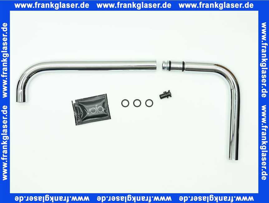 VR132B16 Vola Kompletter Auslauf KV1 220MM