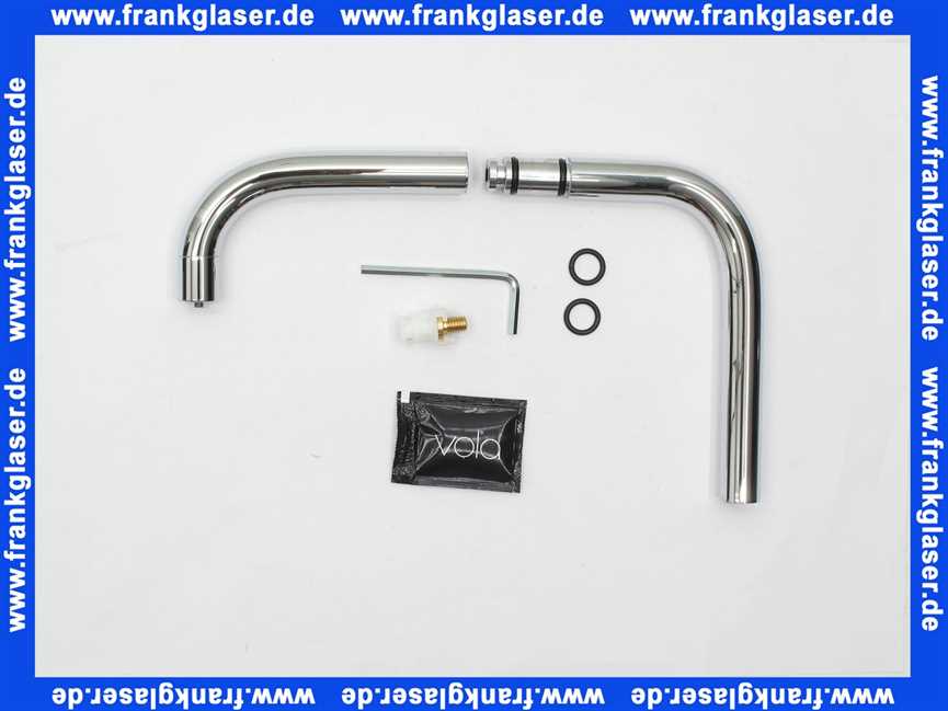 Vola Schwenkauslauf Auslauf Niederdruck VR133X16 verchromt