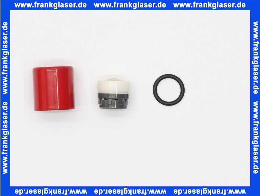 VR17L9K21 Vola Luftsprudler für Mischbatterie VOLA KV1 - Kaminrot