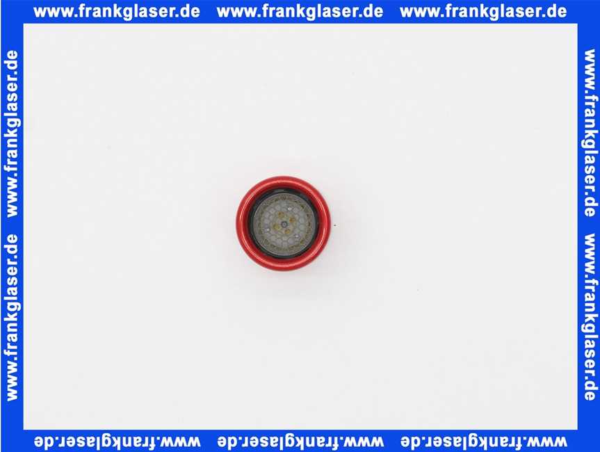 VR17L9K21 Vola Luftsprudler für Mischbatterie VOLA KV1 - Kaminrot