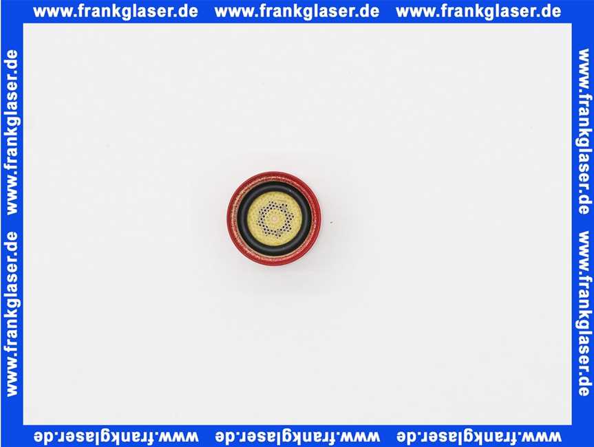 VR17L9K21 Vola Luftsprudler für Mischbatterie VOLA KV1 - Kaminrot